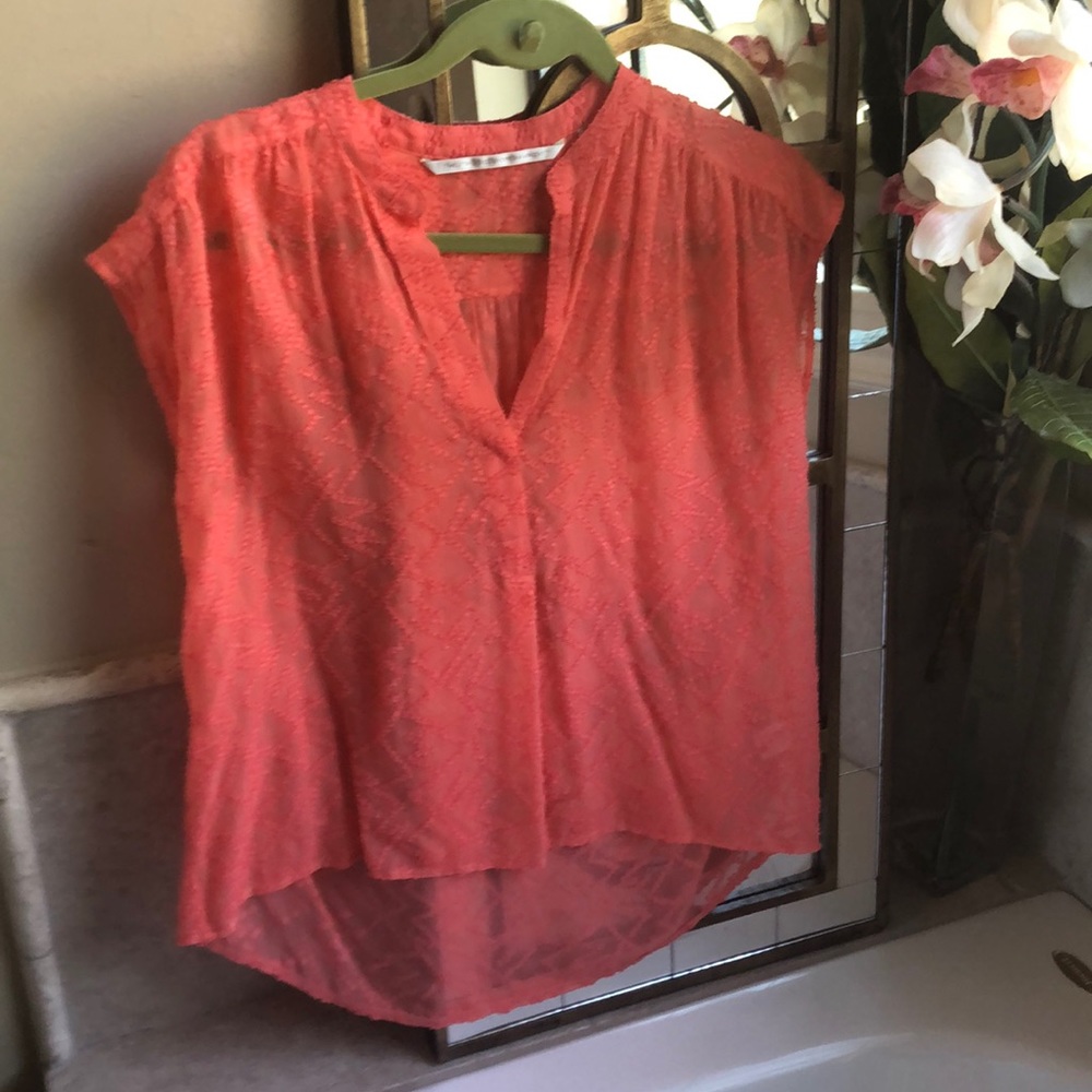 Twelfth by Cynthia Vincent sheer blouse